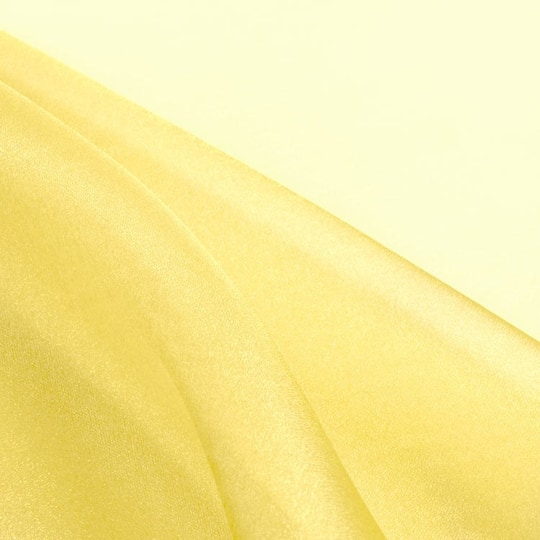 Yellow Crystal Organza